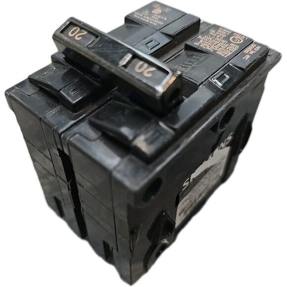 SiemensQP 20-amp 2 -Pole Standard trip Circuit Breaker [CC] - Picture 1 of 9